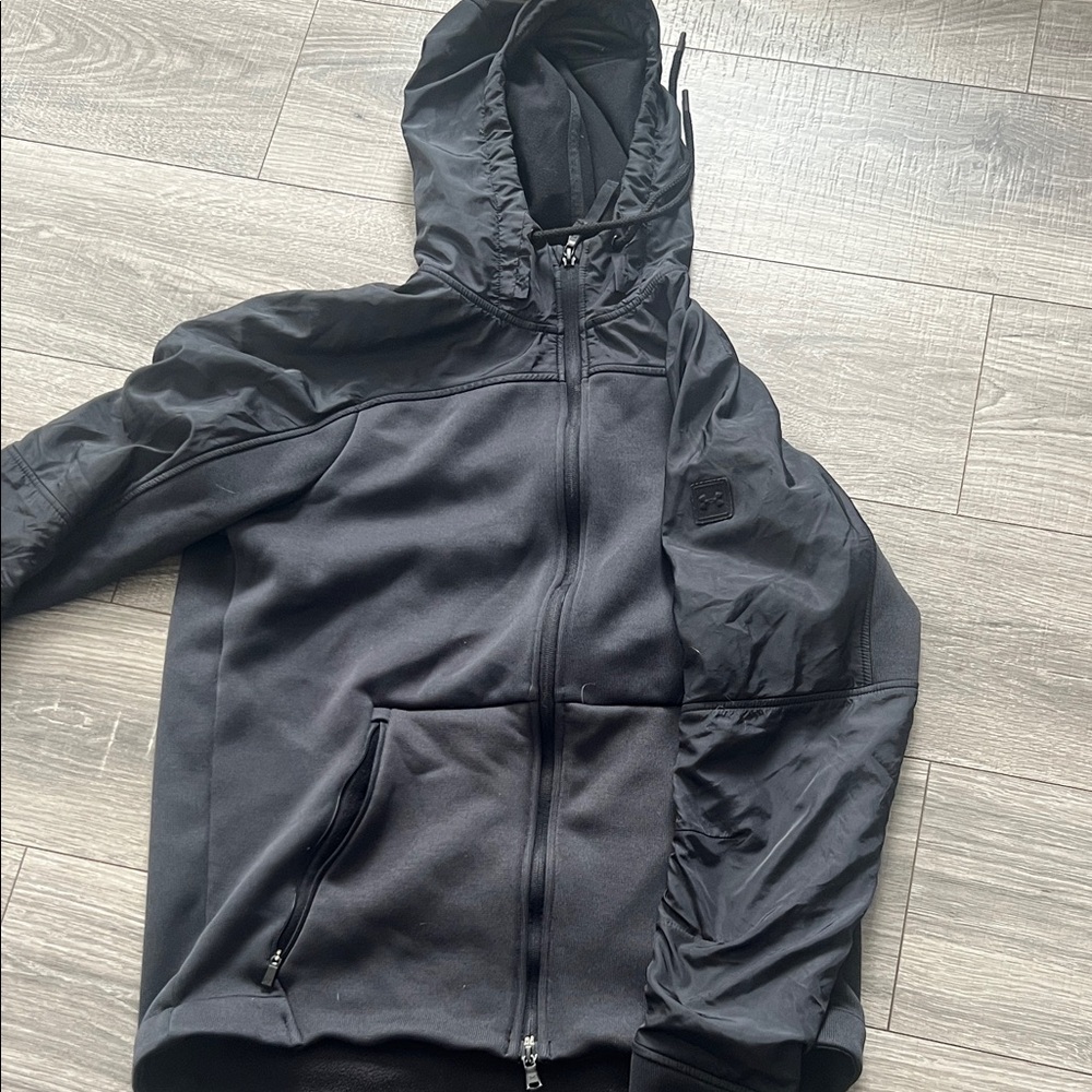 Under Armour Men's Black Windbreaker Jacket